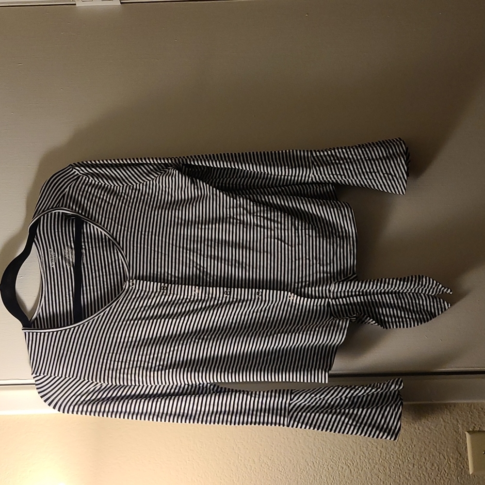 Striped Tie Top